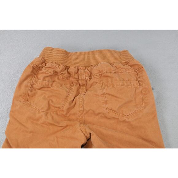 Hanna Andersson Baby/Toddler Pants Size 75 Brown Lined Cotton Pull-On Joggers - Picture 8 of 8